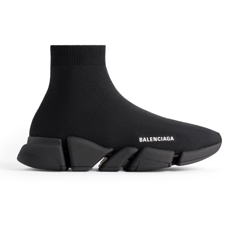 Balenciaga Black Sock-Style Sneakers